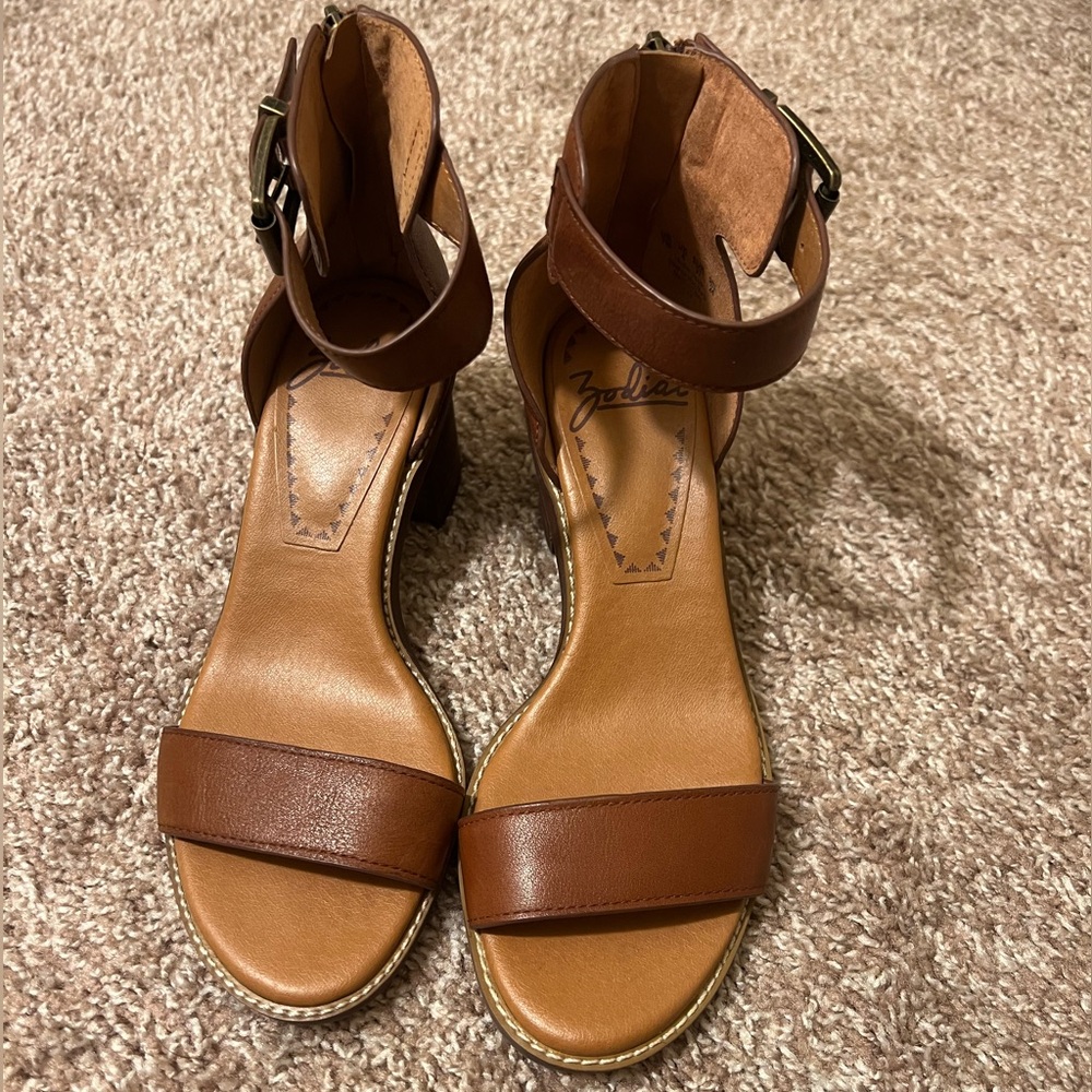 Used Dark Brown Zodiac Ilsa Sandal